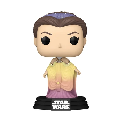 Gambar Funko Pop Figure Star Wars Padme Amidala Lake Dress Bobblehead 91800 - Mix