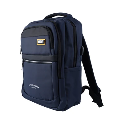 Gambar Disney Tas Ransel Anak Marvel Captain America - Biru Tua