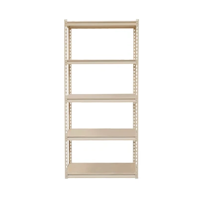 Gambar Tactix Norden Rak Besi 5 Tingkat 80x30.5x175 cm - Krem Tan