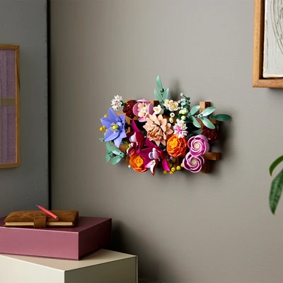 Gambar LEGO Botanical Flower Wall Sett 879 pcs 11503 - Mix
