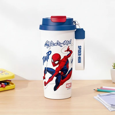 Gambar Disney Spider-Man Botol Vacuum Flask 2-in-1 Stainless Steel 316 500 ml - Mix