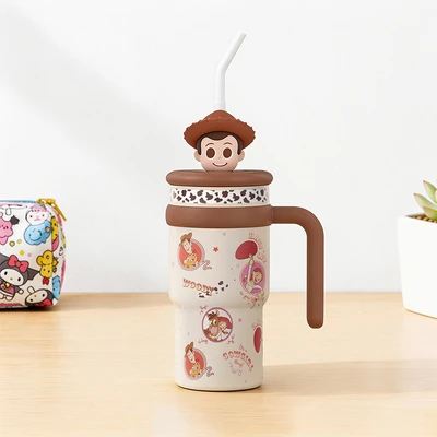 Gambar Disney Toy Story Botol Vacuum Flask Stainless Steel Woody 700 ml - Cokelat