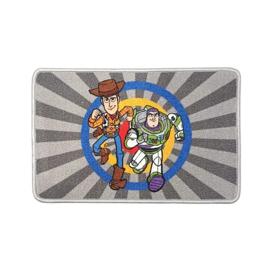 Gambar Disney Toy Story Keset Pintu Woody Buzz 40x60 cm - Abu-Abu