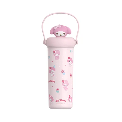 Gambar Tusslr My Melody Botol Vacuum Flask Anak Stainless Steel 700 ml - Pink