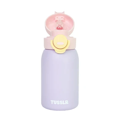 Gambar Tusslr Botol Vacuum Flask Anak Stainless Steel 500 ml - Ungu