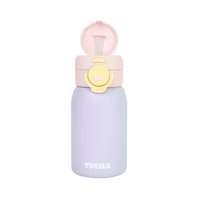 Gambar Tusslr Botol Vacuum Flask Anak Stainless Steel 500 ml - Ungu