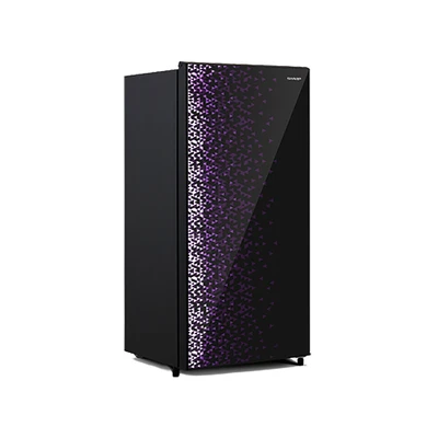 Gambar Sharp Kulkas 1 Pintu 166 Liter SJ-X186MG-GB - Hitam/Biru