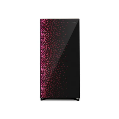 Gambar Sharp Kulkas 1 PIntu 166 Liter SJ-X186MG-GR - Hitam/Merah