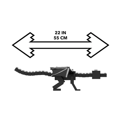 Gambar Minecraft Dragons Breath Attack Ender Dragon - Ungu/Hitam