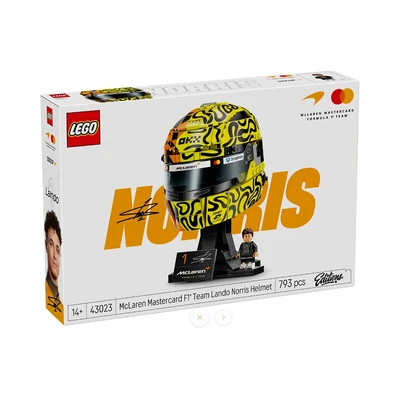 Gambar LEGO Editions McLaren Mastercard F1 Team Lando Norris Helmet Set 793 pcs 43023 - Mix