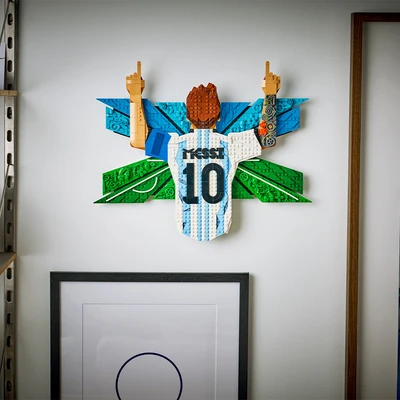 Gambar LEGO Editions Lionel Messi Celebration Set 1427 pcs 43018 - Mix