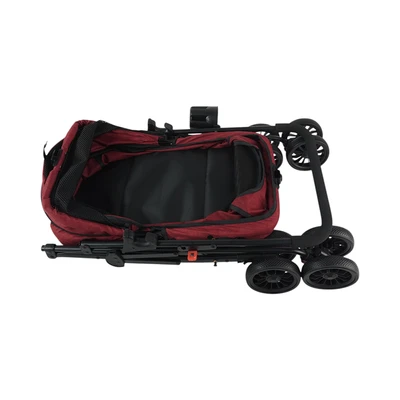 Gambar Pet Kingdom Stroller Hewan Peliharaan Max 15 kg - Merah
