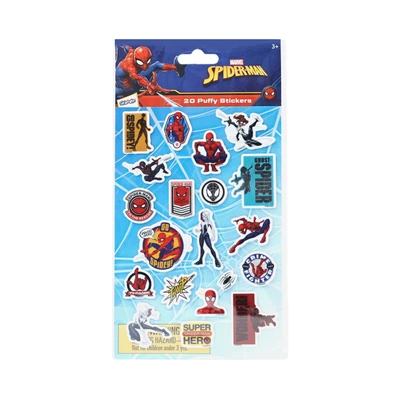 Gambar Disney Stiker Puffy Spider-Man Set 20 pcs - Mix