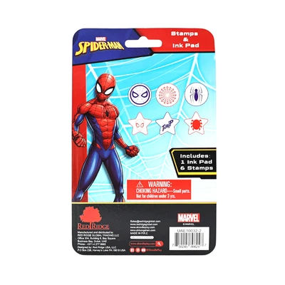 Gambar Disney Stempel Kit Spider-Man Set 6 pcs - Merah/Biru