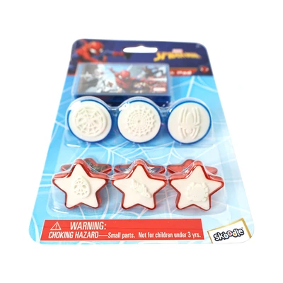 Gambar Disney Stempel Kit Spider-Man Set 6 pcs - Merah/Biru