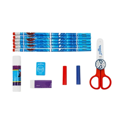 Gambar Disney Set Alat Tulis & Tempat Pensil Multifngsi Spider-Man - Biru