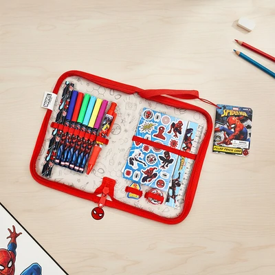 Gambar Disney Set Alat Tulis & Tempat Pensil Spider-Man Random
