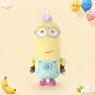 Gambar Universal Boneka Plush Minions Kevin Unicorn - Kuning/Biru