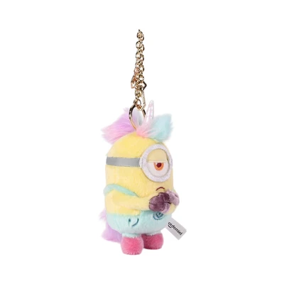Gambar Minions Gantungan Kunci Boneka Plush Stuart Unicorn - Kuning