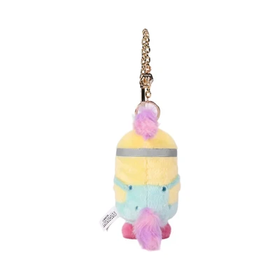 Gambar Minions Gantungan Kunci Boneka Plush Stuart Unicorn - Kuning