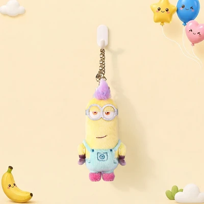 Gambar Minions Gantungan Kunci Boneka Plush Kevin Unicorn - Kuning