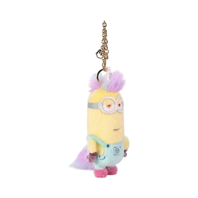 Gambar Minions Gantungan Kunci Boneka Plush Kevin Unicorn - Kuning