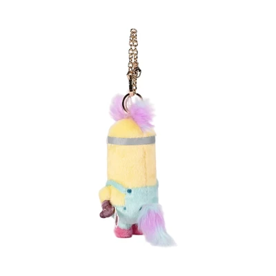 Gambar Minions Gantungan Kunci Boneka Plush Kevin Unicorn - Kuning