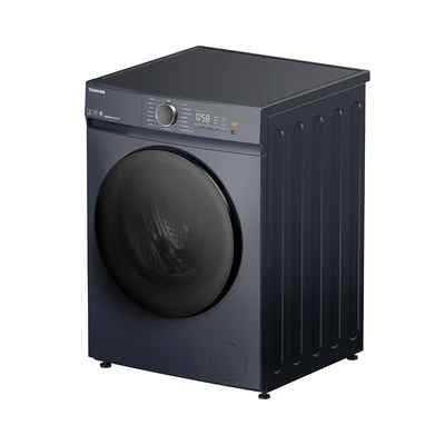 Gambar Toshiba Mesin Cuci Front Loading 9.5 kg TW-T21BU105UWN - Abu-Abu Tua
