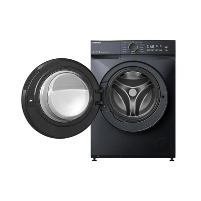 Gambar Toshiba Mesin Cuci Front Loading 9.5 kg TW-T21BU105UWN - Abu-Abu Tua