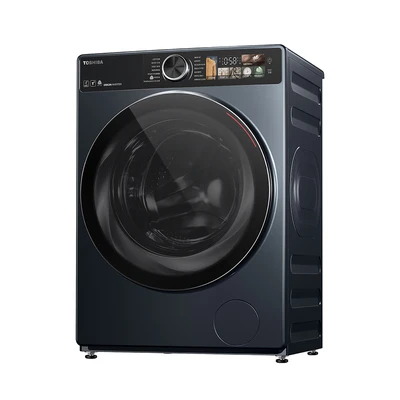 Gambar Toshiba Mesin Cuci dan Pengering Front Loading 10.5/7 kg TWD-T25BZU115MWN - Abu-Abu