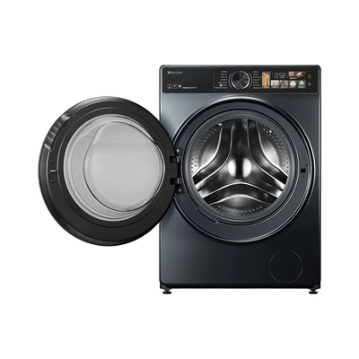Gambar Toshiba Mesin Cuci dan Pengering Front Loading 10.5/7 kg TWD-T25BZU115MWN - Abu-Abu