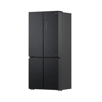 Gambar Toshiba Kulkas 4 Pintu Side By Side 515 Liter GR-RF677WI-PMF - Abu-Abu