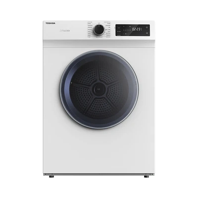 Gambar Toshiba Mesin Pengering Pakaian Front Loading 7 kg TD-H80SEN - Putih