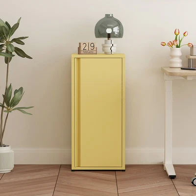 Gambar Stora Visca Kabinet Metal 2 Pintu Dengan Sticker - Kuning