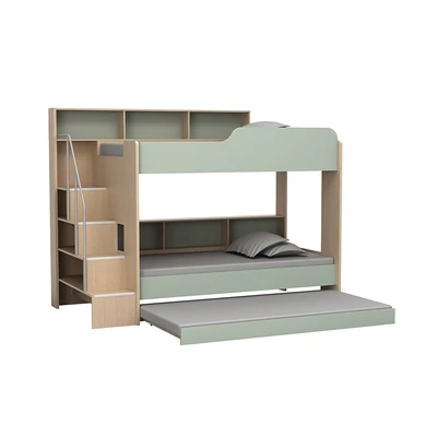Gambar Informa Pascal Triple Bunkbed Anak 100x200 cm - Mix