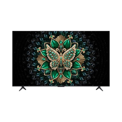 Gambar TCL 98 Inch QD-Mini LED 4K Google TV 98Q6C - Hitam