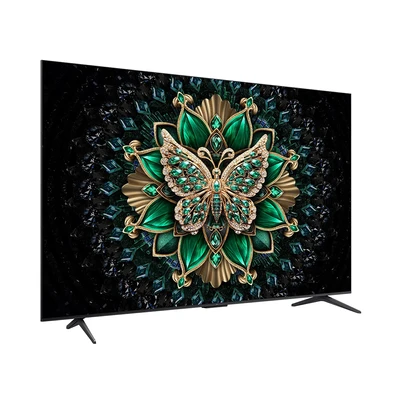 Gambar TCL 98 Inch QD-Mini LED 4K Google TV 98Q6C - Hitam