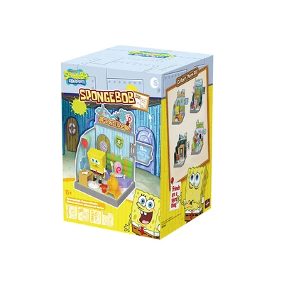 Gambar [Blind Box] Kiddy Fun Miniatur SpongeBob SquarePants Bikini Bottom Abnormal Series