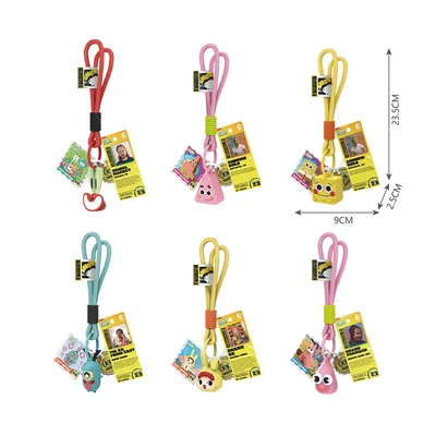 Gambar [Blind Box] Kiddy Fun Gantungan Kunci SpongeBob SquarePants Head