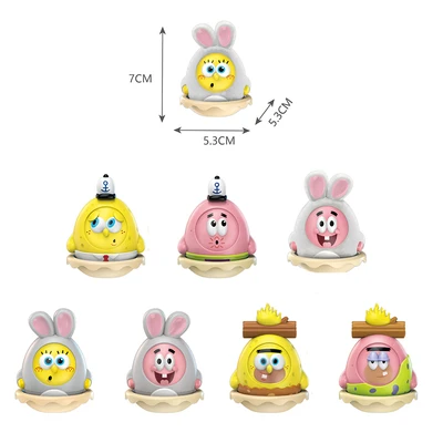 Gambar [Blind Box] Kiddy Fun Minifigure SpongeBob SquarePants Trick Or Treat Series