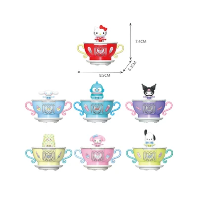 Gambar [Blind Box] Kiddy Fun Sanrio Characters Rotary Cup