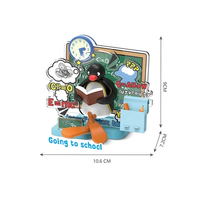 Gambar [Blind Box] Kiddy Fun Pingu Minifigure Theater