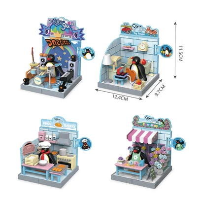Gambar [Blind Box] Kiddy Fun Pingu Miniatur Dream House