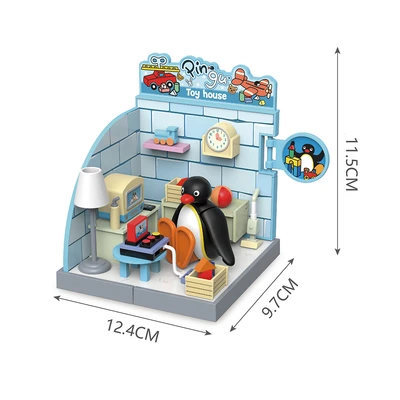 Gambar [Blind Box] Kiddy Fun Pingu Miniatur Dream House