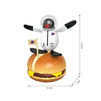 Gambar [Blind Box] Kiddy Fun Pingu Minifigure Food Can