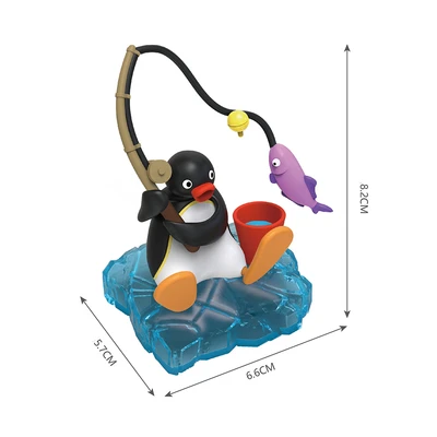 Gambar [Blind Box] Kiddy Fun Pingu Minifigure Snow