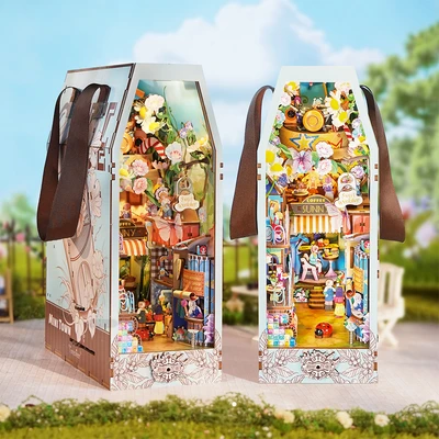Gambar Tonecheer Miniatur Mini Town Set 413 pcs - Mix