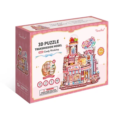 Gambar Tonecheer Miniatur Candy Workshop Set 643 pcs - Mix