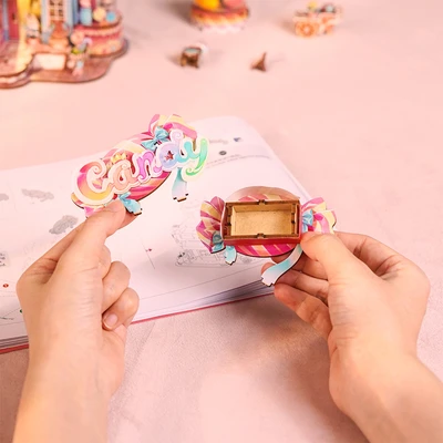 Gambar Tonecheer Miniatur Candy Workshop Set 643 pcs - Mix