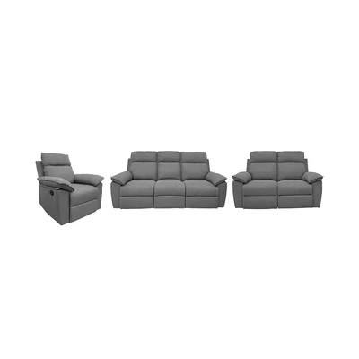 Gambar Selma Neo Lorry Set Sofa Fabric - Abu-Abu